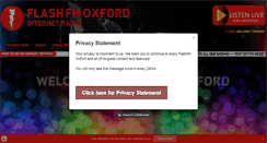 Desktop Screenshot of flashfmoxford.co.uk